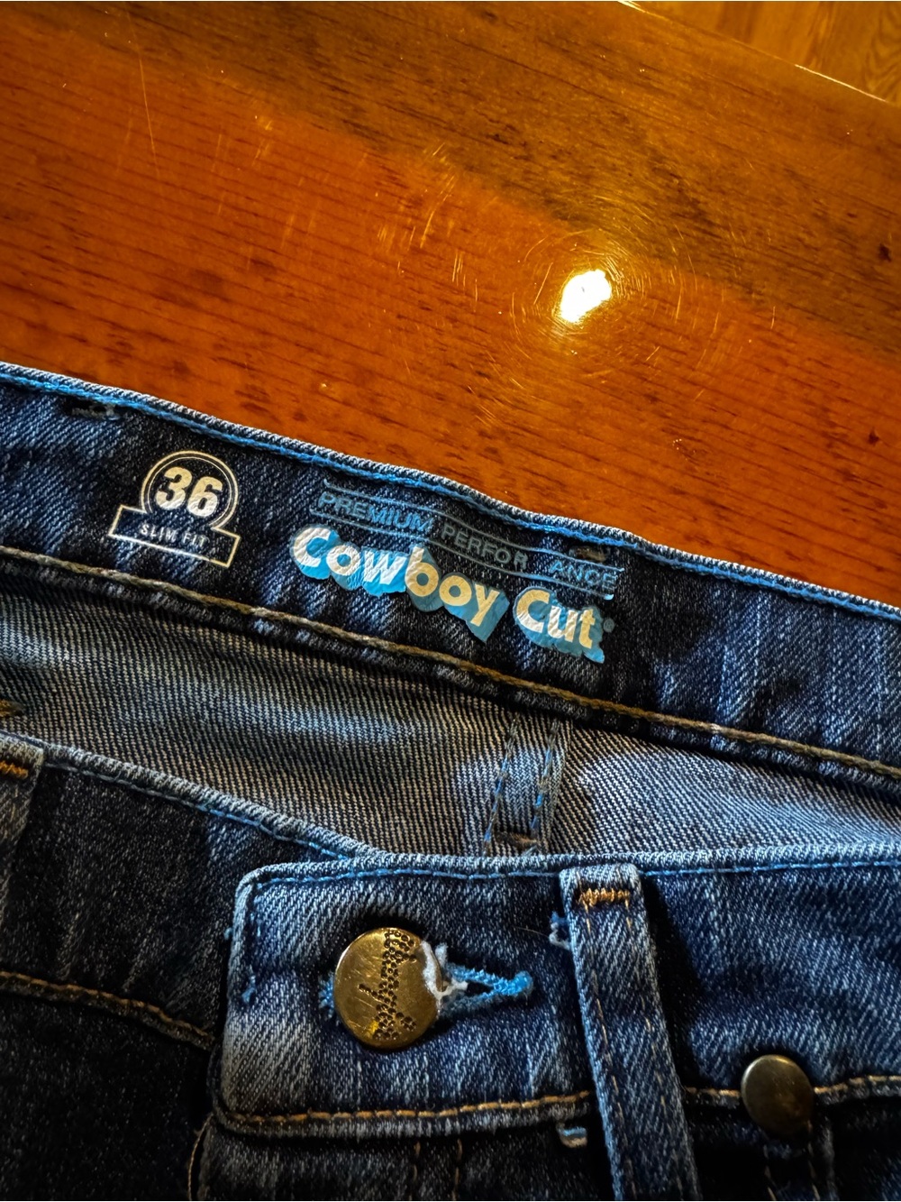 Wrangler Men's Cowboy Cut Jeans 31x34 - Picture 6 of 7